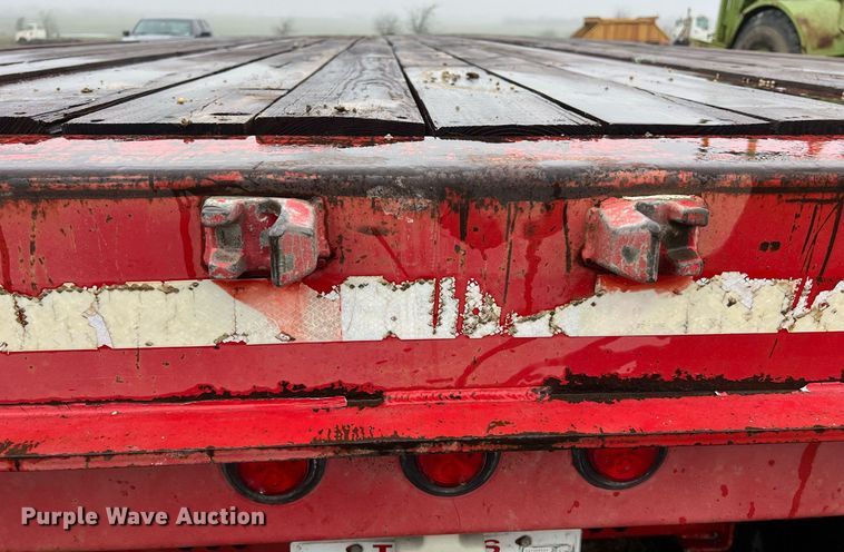 image for item KV9918 2000 Nu Van NVF-15102 flatbed trailer