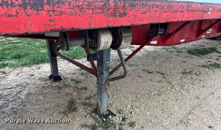 image for item KV9918 2000 Nu Van NVF-15102 flatbed trailer