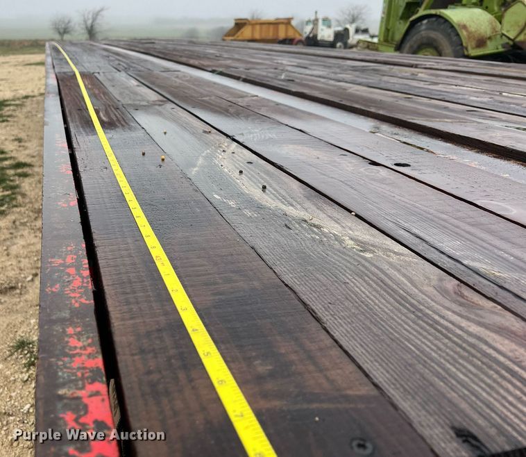 image for item KV9918 2000 Nu Van NVF-15102 flatbed trailer