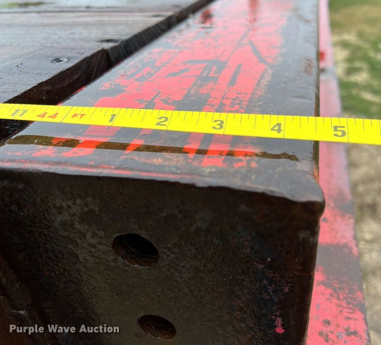 image for item KV9918 2000 Nu Van NVF-15102 flatbed trailer