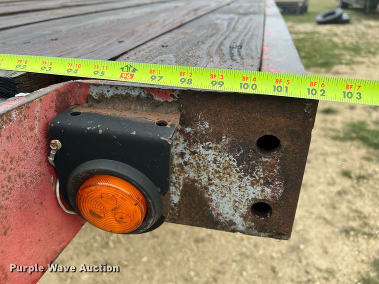 image for item KV9918 2000 Nu Van NVF-15102 flatbed trailer