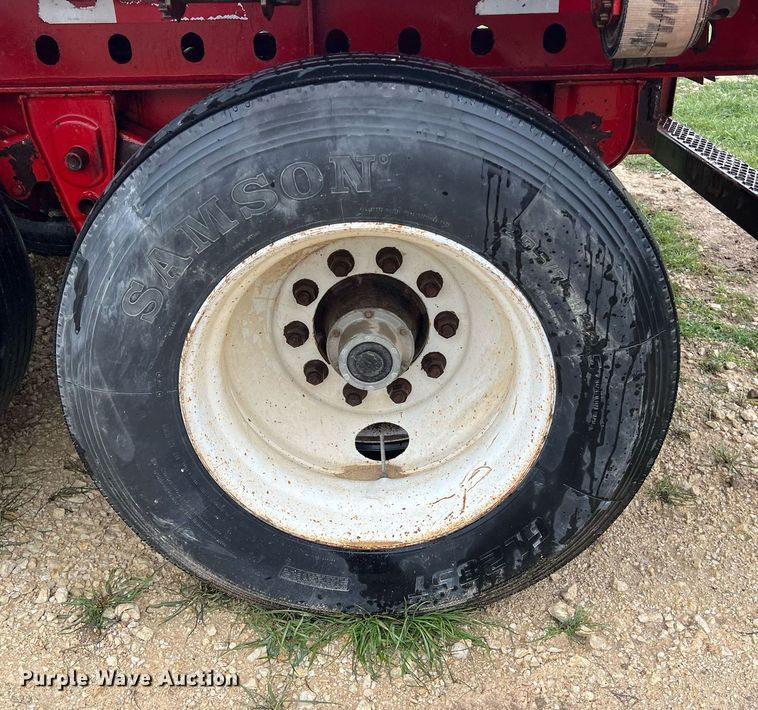 image for item KV9918 2000 Nu Van NVF-15102 flatbed trailer