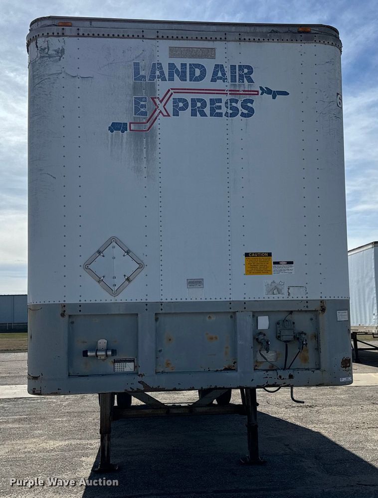 image for item NI9678 1996 Fruehauf  FBB-9-1.5-NF1 28W dry van trailer