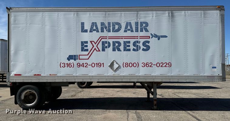 image for item NI9678 1996 Fruehauf  FBB-9-1.5-NF1 28W dry van trailer