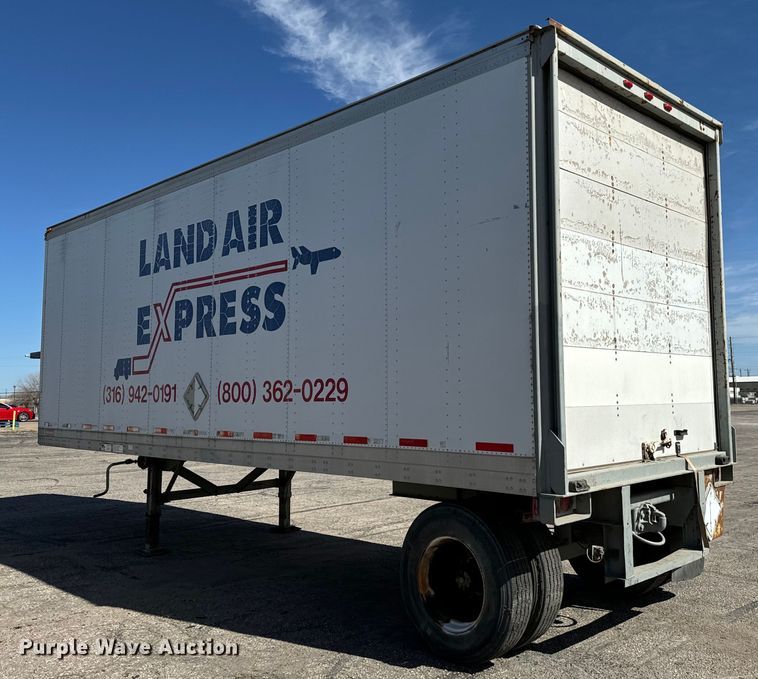 image for item NI9678 1996 Fruehauf  FBB-9-1.5-NF1 28W dry van trailer