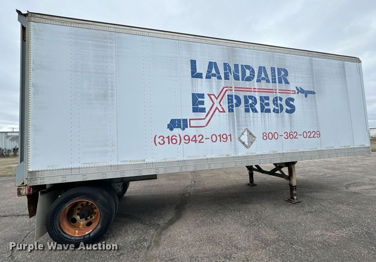 image for item NI9681 1996 Fruehauf  FBB-9-1.5-NF1 28W dry van trailer