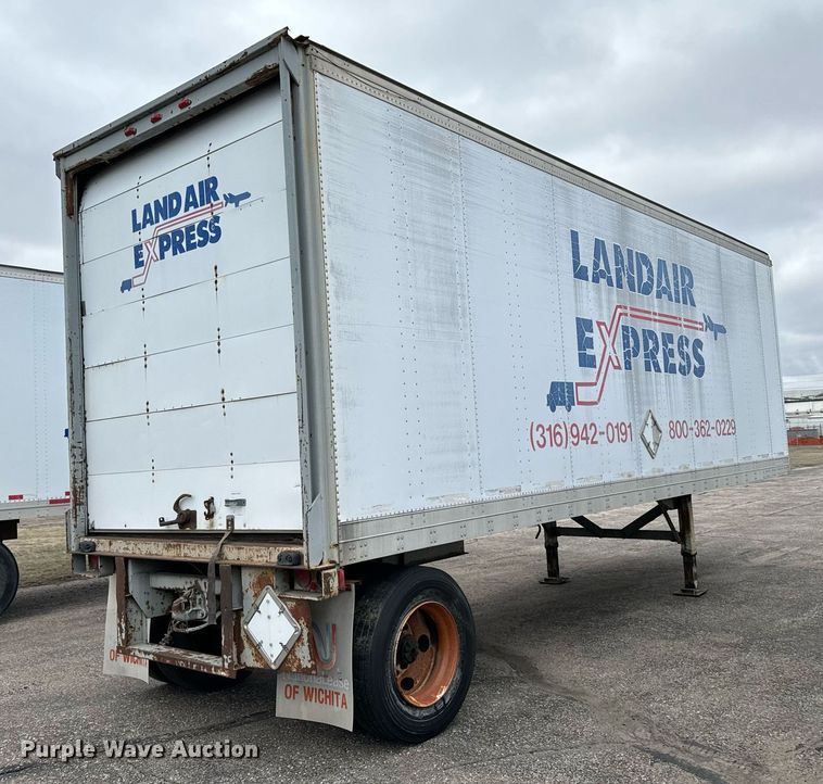 image for item NI9681 1996 Fruehauf  FBB-9-1.5-NF1 28W dry van trailer