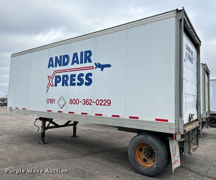 image for item NI9681 1996 Fruehauf  FBB-9-1.5-NF1 28W dry van trailer