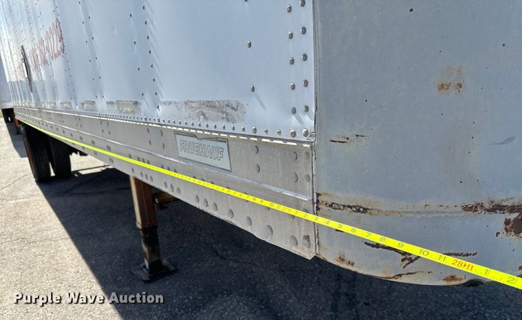 image for item NI9681 1996 Fruehauf  FBB-9-1.5-NF1 28W dry van trailer