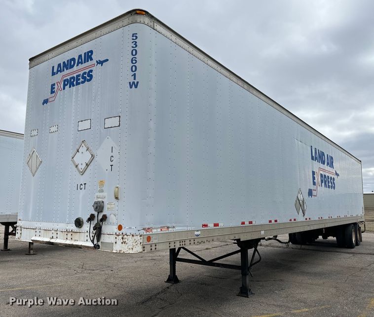 image for item NI9683 2006 Lufkin TFV-CL-110 dry van trailer