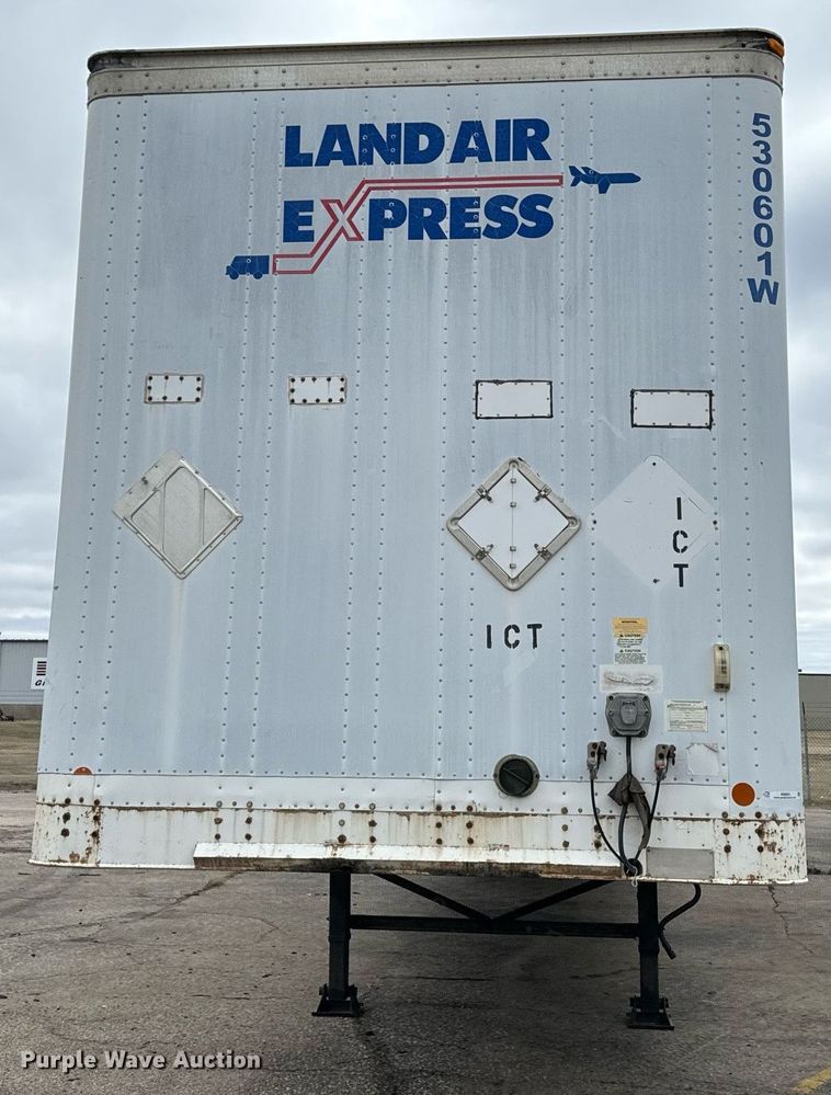 image for item NI9683 2006 Lufkin TFV-CL-110 dry van trailer