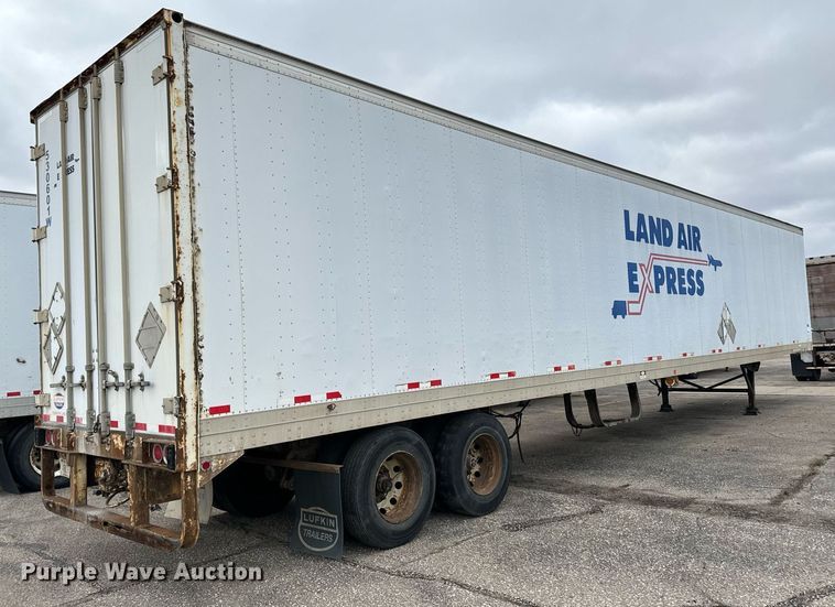 image for item NI9683 2006 Lufkin TFV-CL-110 dry van trailer