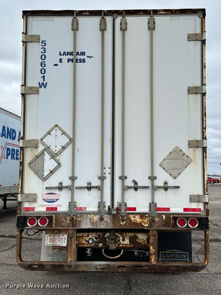 image for item NI9683 2006 Lufkin TFV-CL-110 dry van trailer