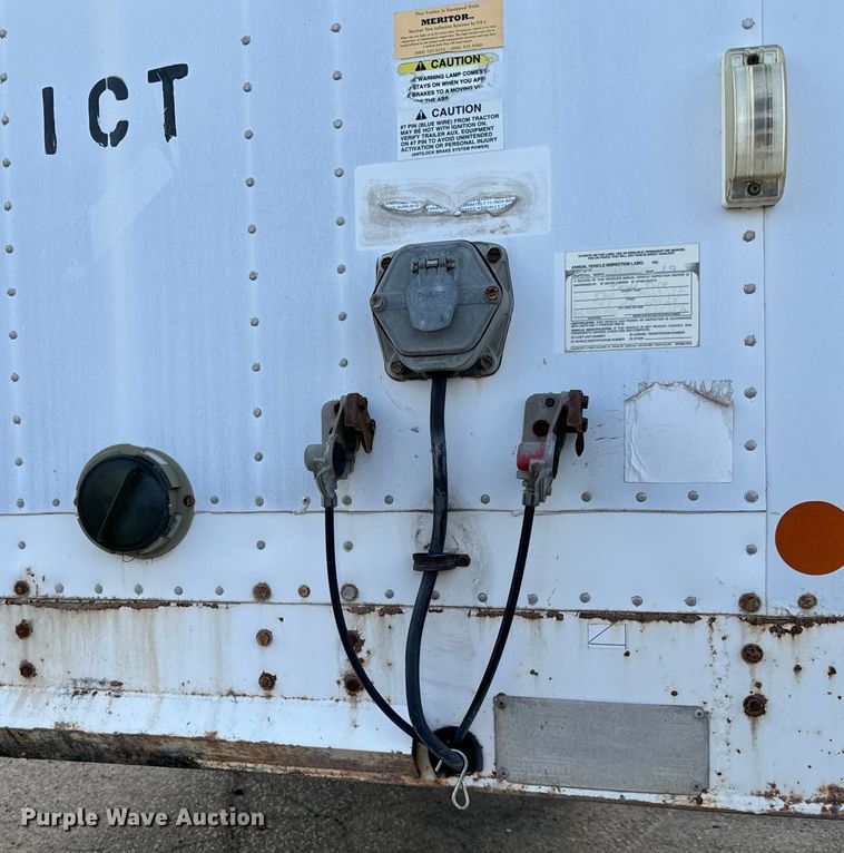 image for item NI9683 2006 Lufkin TFV-CL-110 dry van trailer