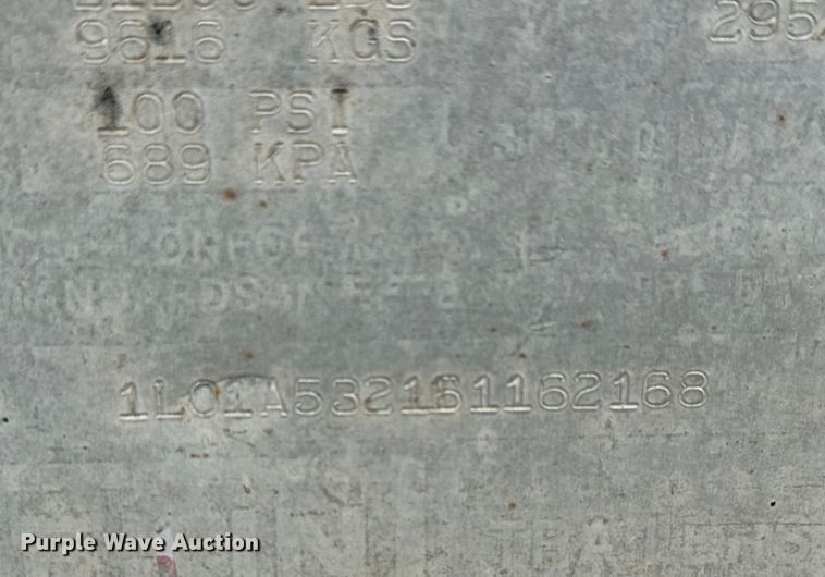 image for item NI9683 2006 Lufkin TFV-CL-110 dry van trailer