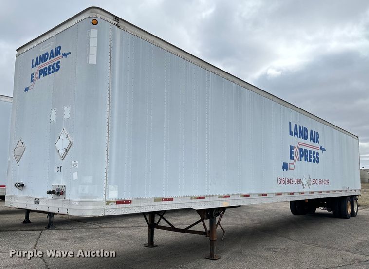 image for item NI9686 2002 Trailmobile  dry van trailer