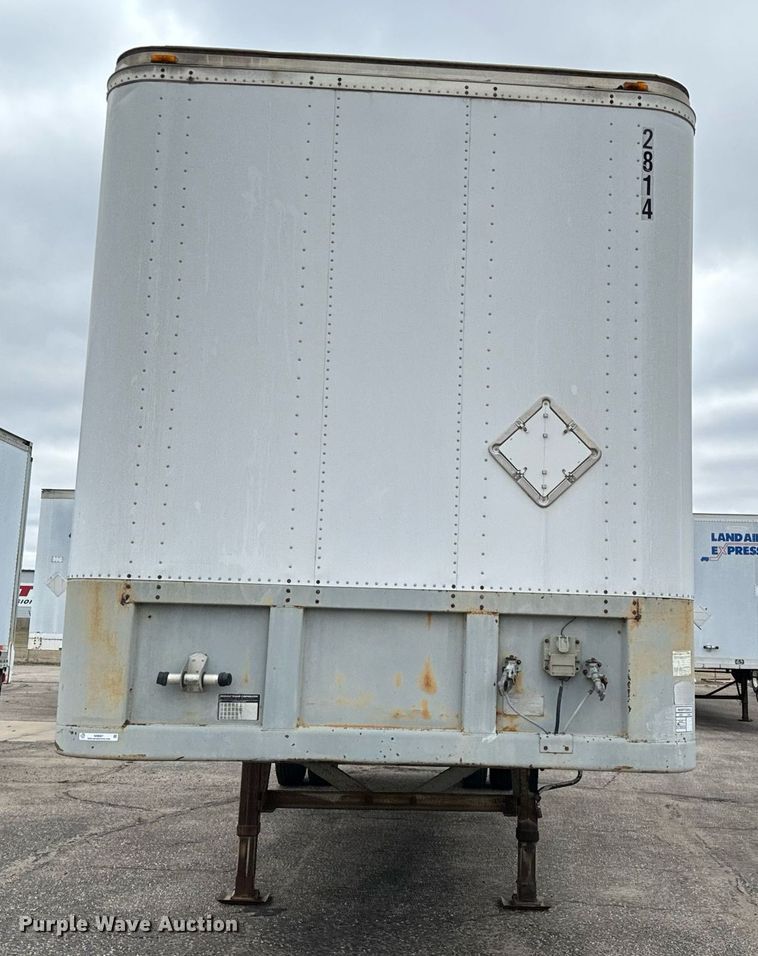 image for item NI9687 1996 Fruehauf  FBB-9-1.5-NF1 28W dry van trailer