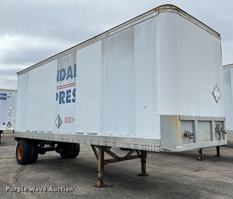 image for item NI9687 1996 Fruehauf  FBB-9-1.5-NF1 28W dry van trailer
