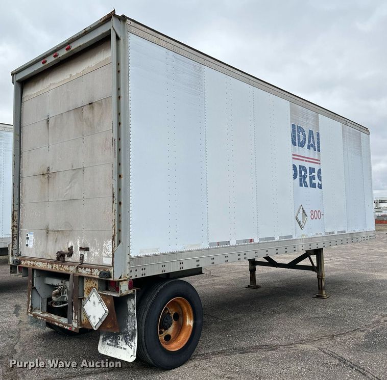 image for item NI9687 1996 Fruehauf  FBB-9-1.5-NF1 28W dry van trailer