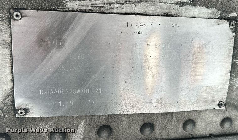 image for item NN9479 2008 Great Dane refrigerated van trailer