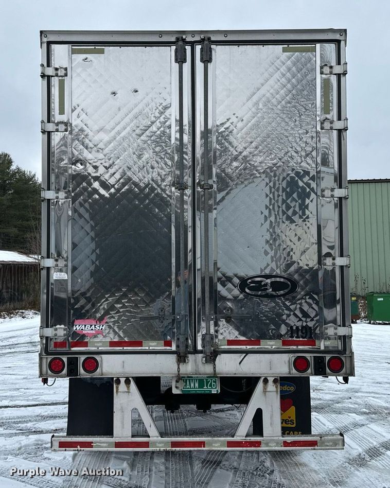 image for item NN9480 2008 Wabash refrigerated van trailer