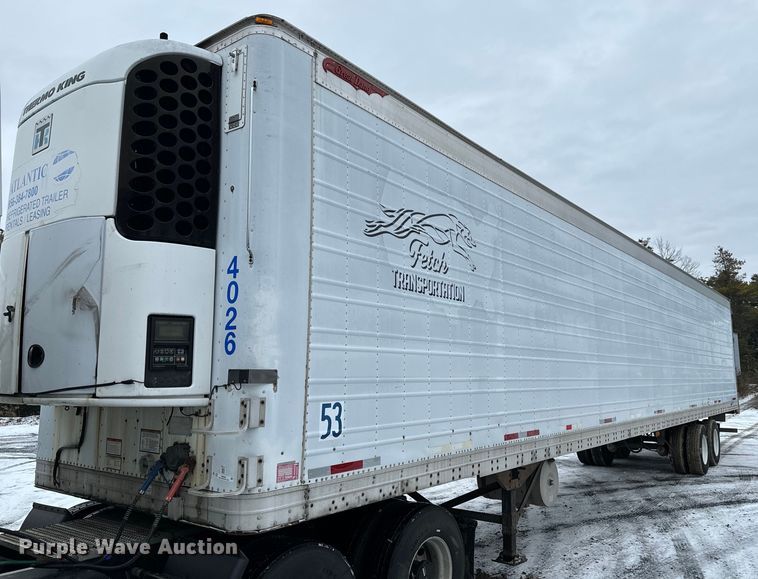 image for item NN9482 2004 Great Dane refrigerated van trailer