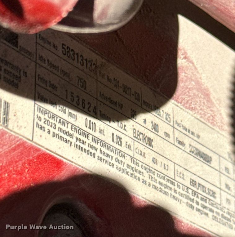 image for item NU9423 2014 Freightliner M106 flatbed truck