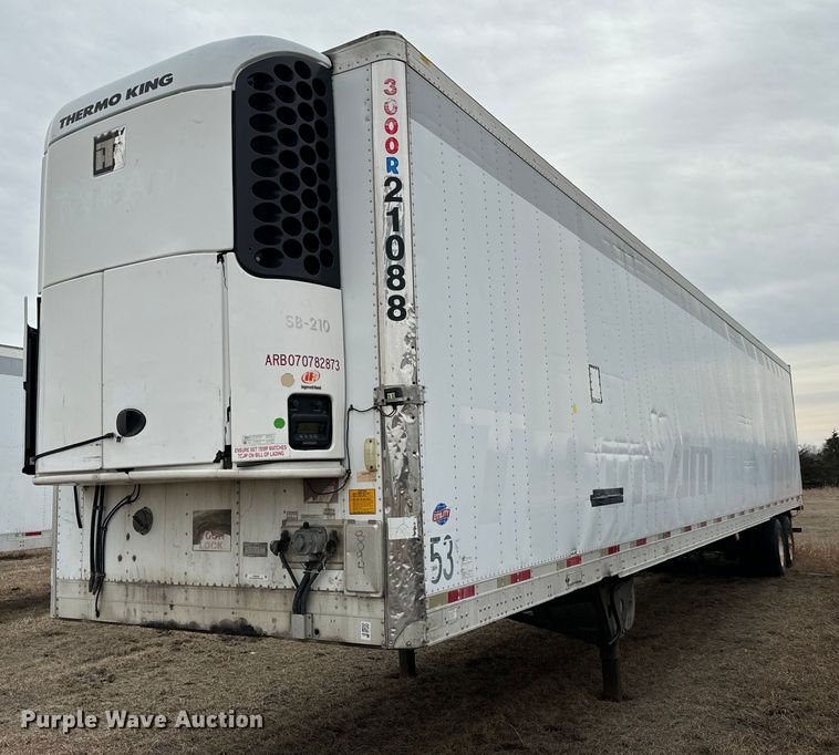 image for item NU9424 2008 Utility refrigerated van trailer