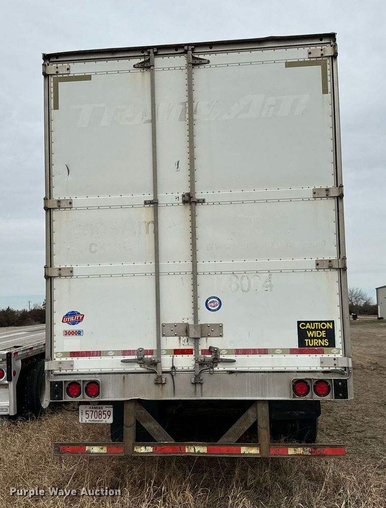 image for item NU9424 2008 Utility refrigerated van trailer