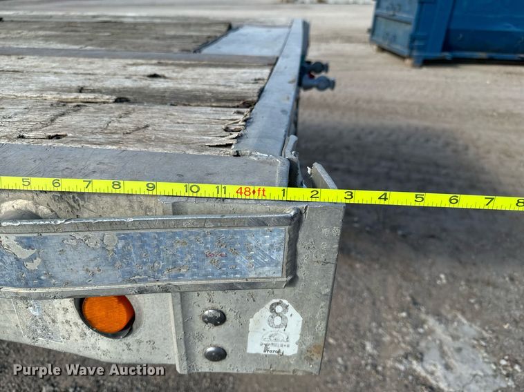 image for item NU9452 2005 Wilson CF 900 flatbed trailer