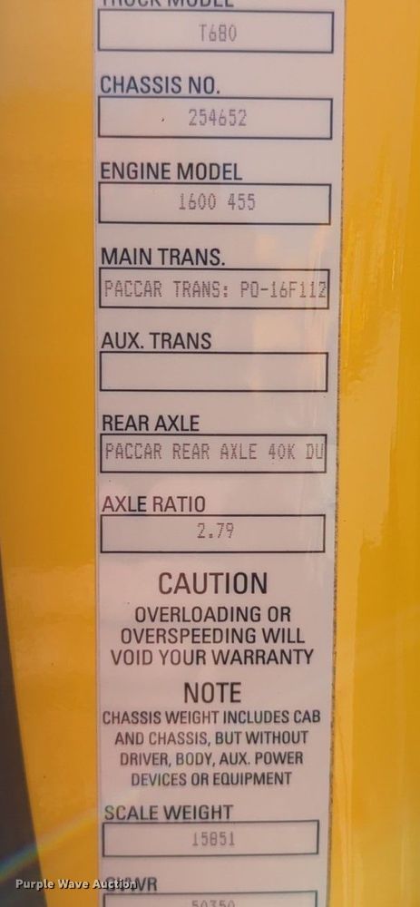 image for item NZ9275 2019 Kenworth T680 semi truck