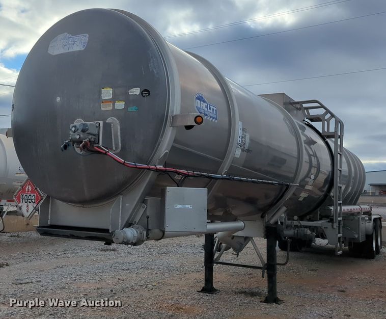 image for item NZ9301 2015 MAC LTT tank trailer