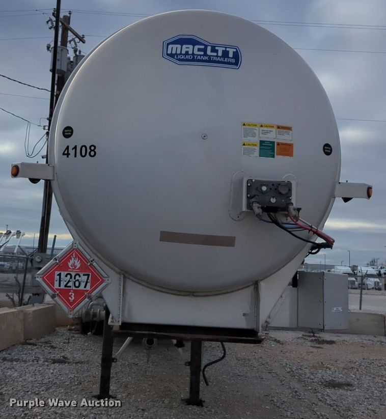 image for item NZ9302 2015 MAC LTT tank trailer