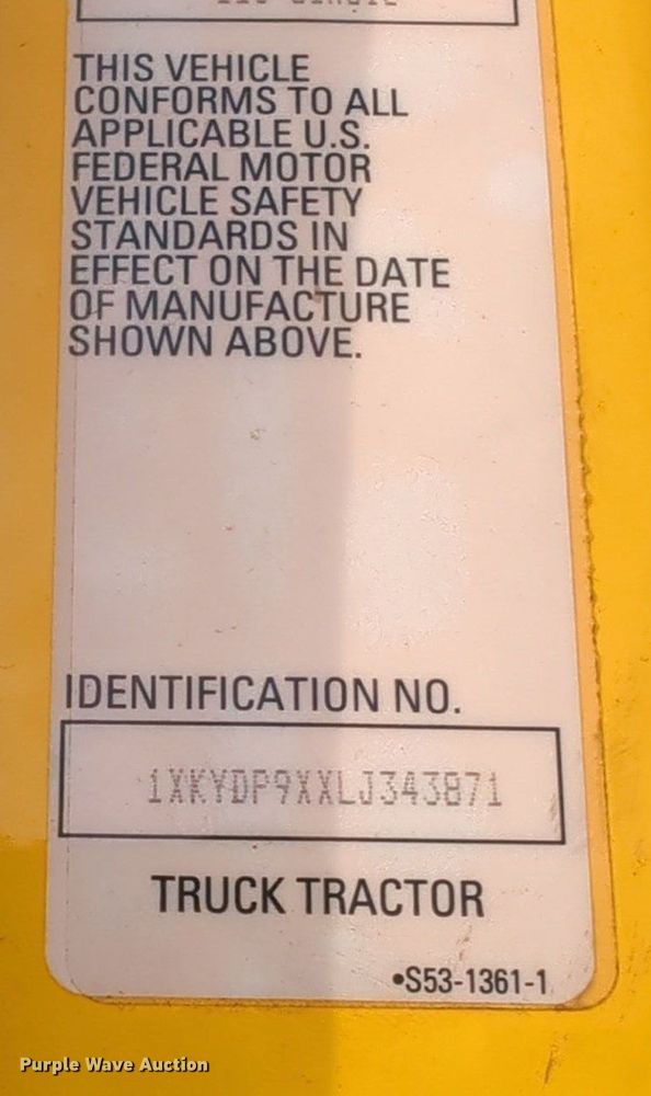 image for item OD9264 2020 Kenworth T680 semi truck