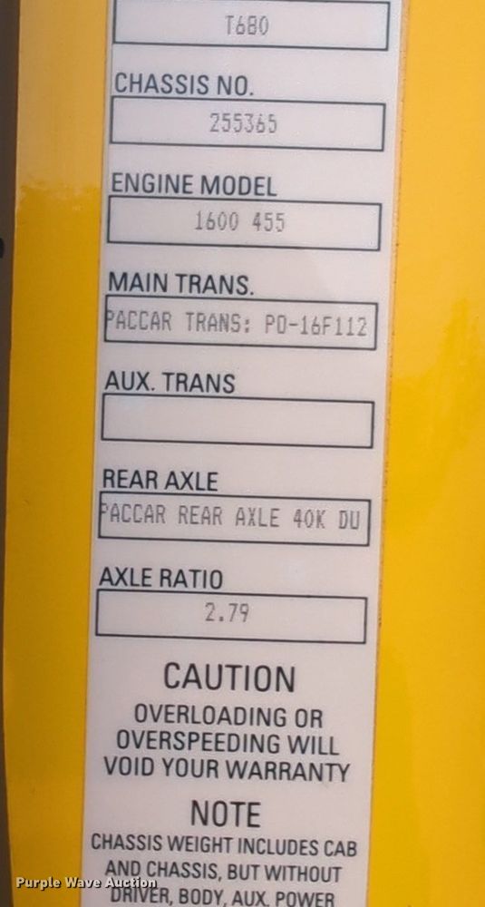 image for item OD9267 2019 Kenworth  T680 semi truck