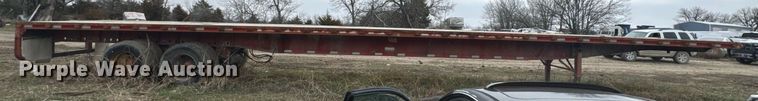 image for item OJ9534 1998 Lufkin  flatbed trailer