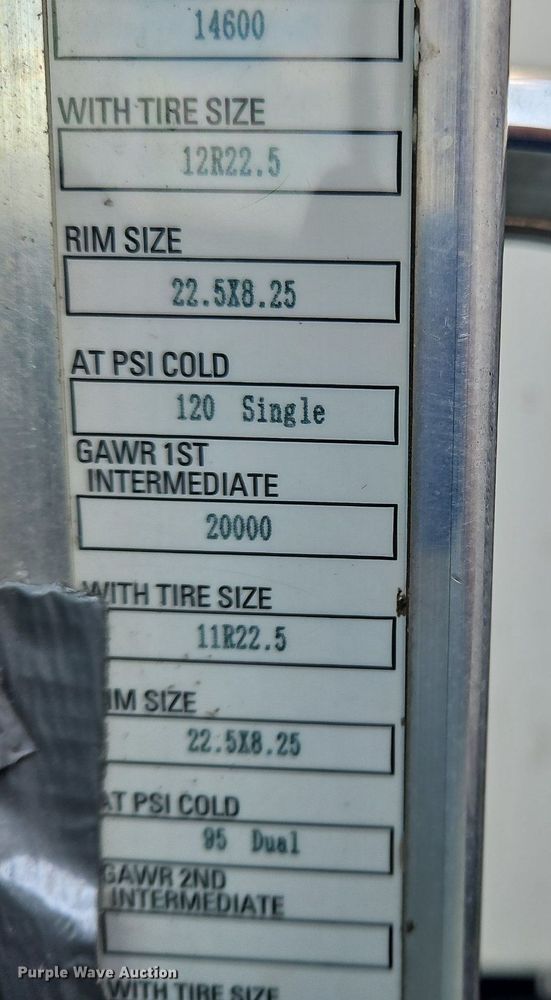 image for item OK9791 2017 Kenworth  T370 side curtain box truck