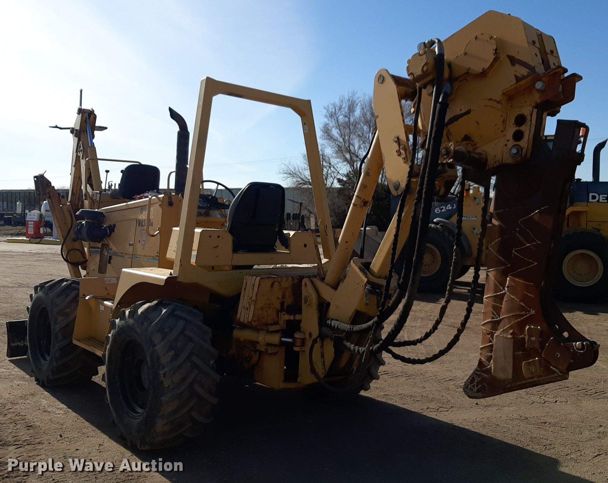 2000 Vermeer V8550A vibratory cable plow in Wichita, KS | Item