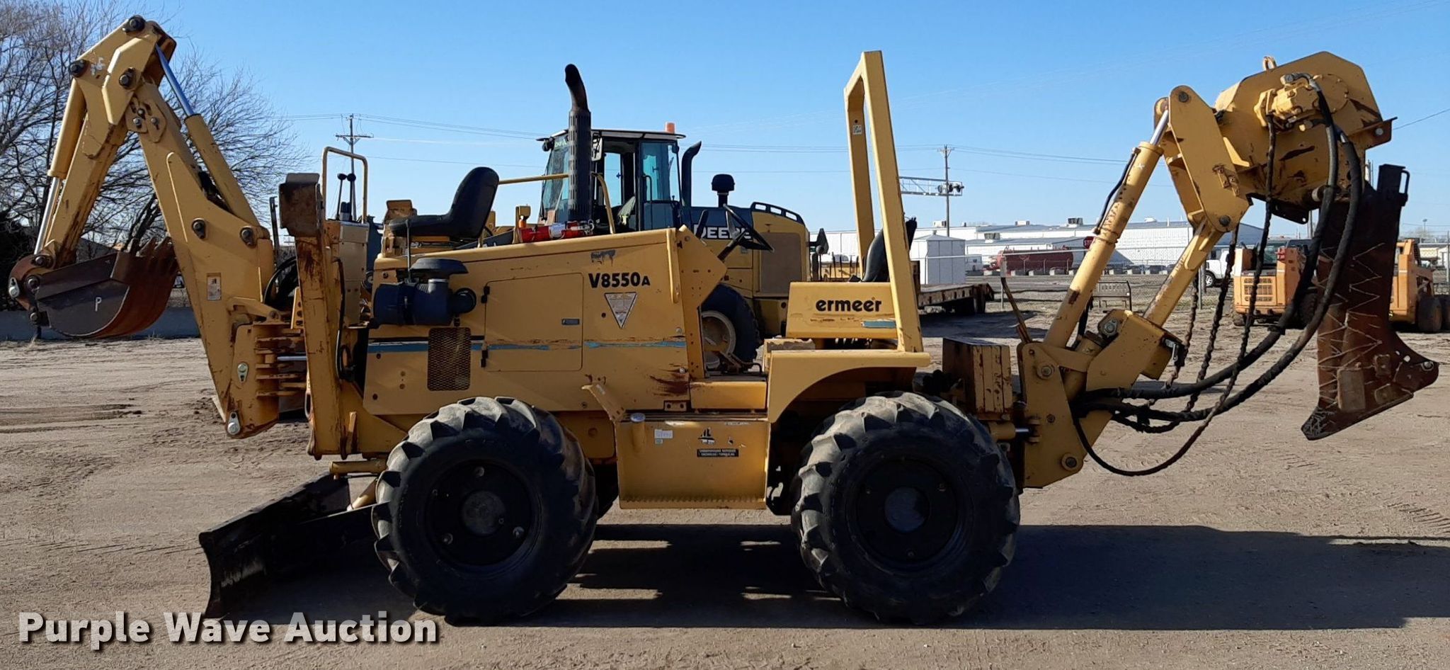 2000 Vermeer V8550A vibratory cable plow in Wichita, KS | Item