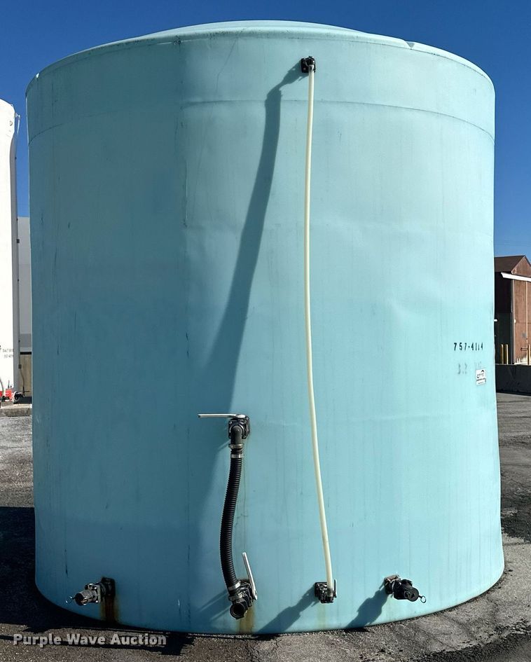 image for item DJ6236 Norwesco salt brine poly storage tank