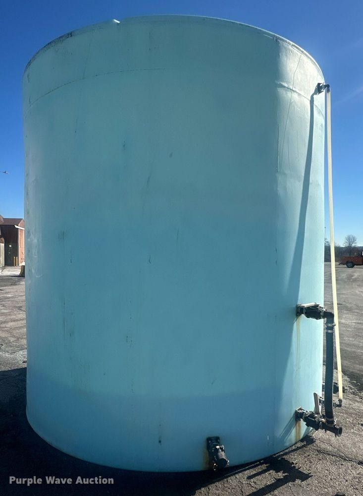 image for item DJ6236 Norwesco salt brine poly storage tank
