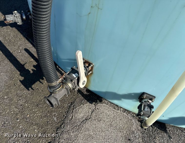 image for item DJ6236 Norwesco salt brine poly storage tank