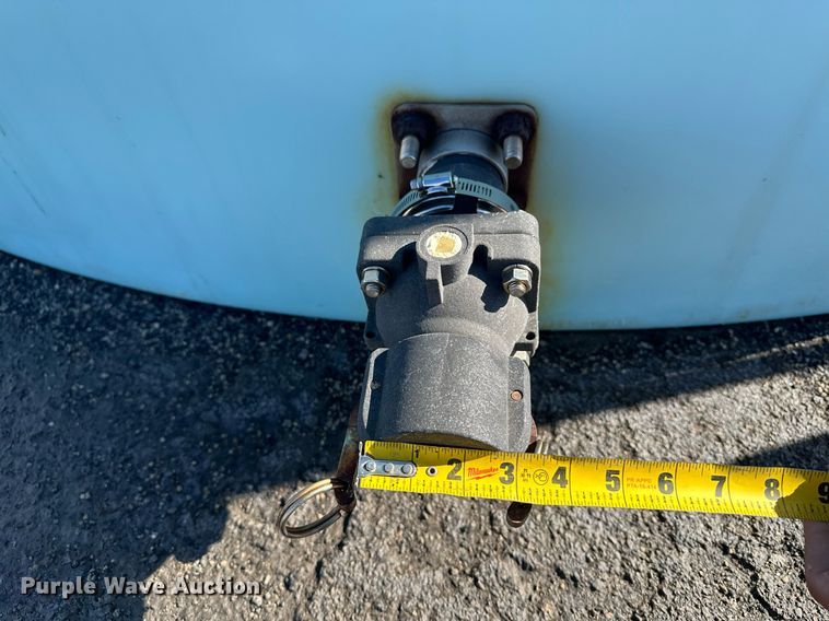 image for item DJ6236 Norwesco salt brine poly storage tank