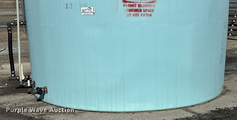 image for item DJ6236 Norwesco salt brine poly storage tank