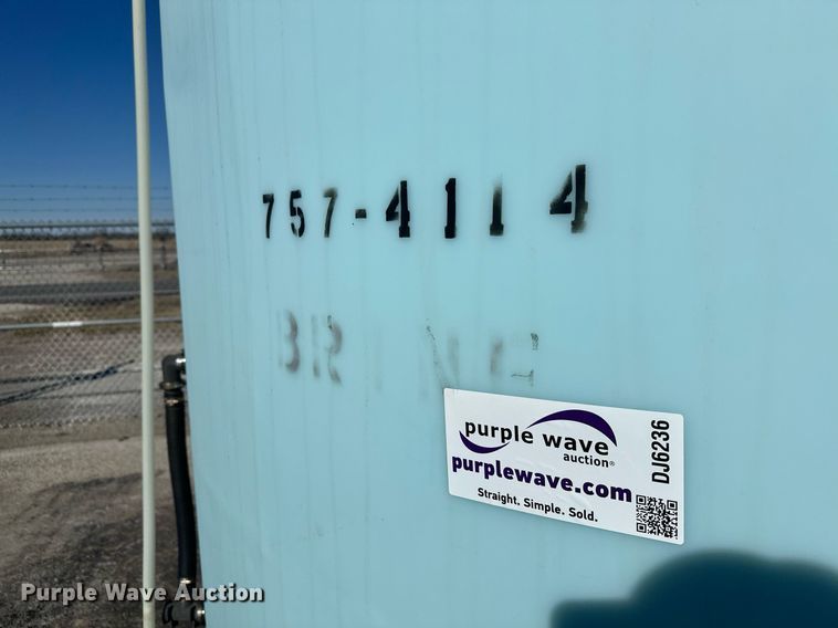 image for item DJ6236 Norwesco salt brine poly storage tank