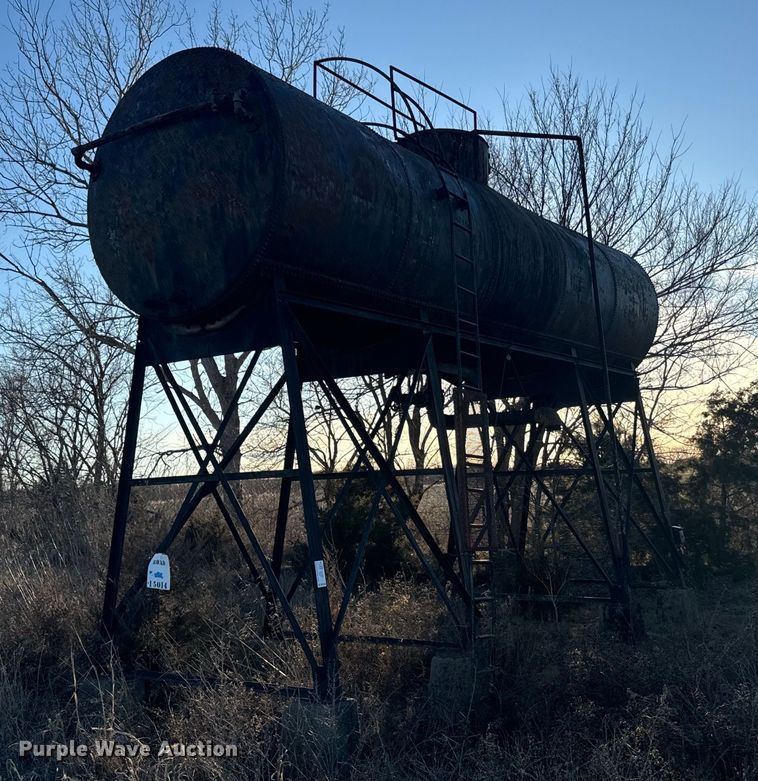 image for item DK7604 1938 Wentz asphalt storage tank