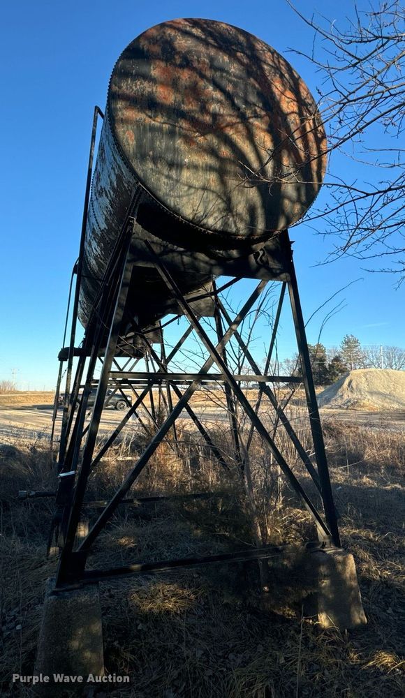 image for item DK7604 1938 Wentz asphalt storage tank