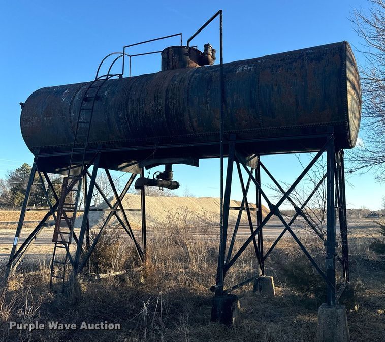 image for item DK7604 1938 Wentz asphalt storage tank