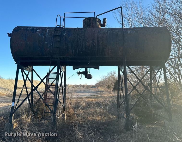 image for item DK7604 1938 Wentz asphalt storage tank