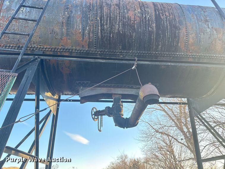 image for item DK7604 1938 Wentz asphalt storage tank